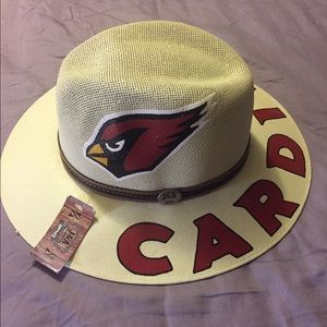 Arizona Cardinals Hand painted hat! 😊brand new!